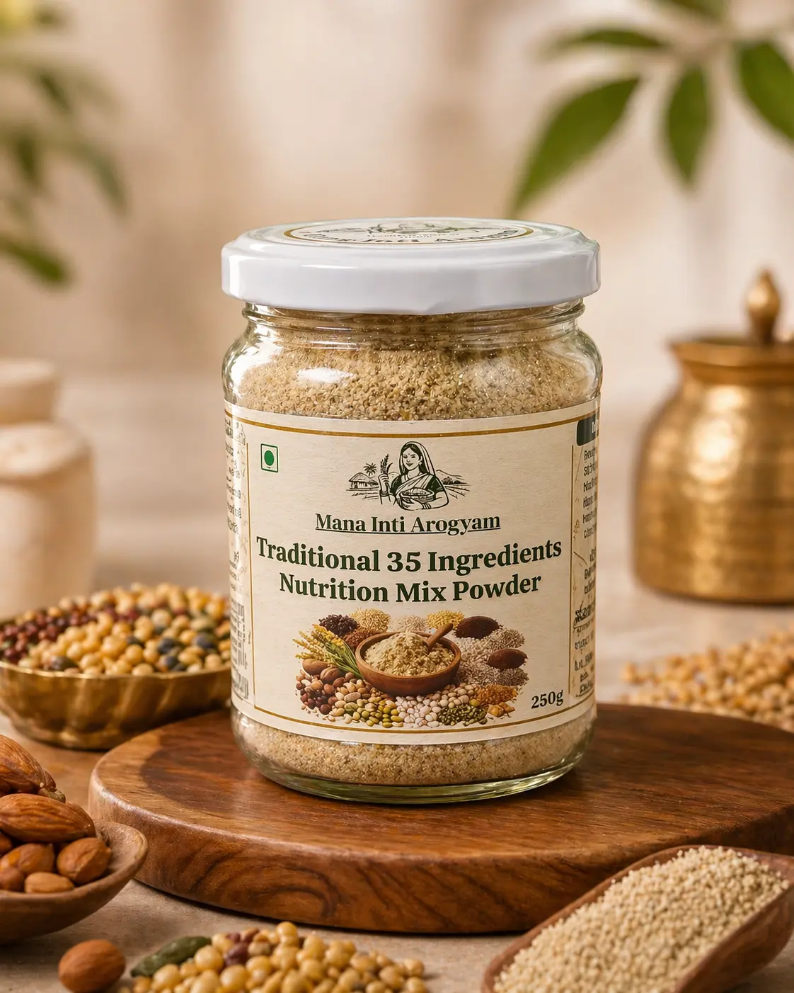 Mana Inti Arogyam glass jar pack