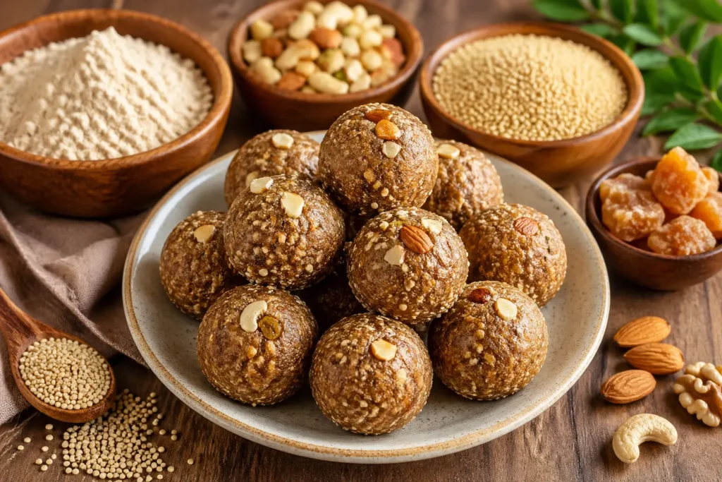 Complete Millet Mix Laddu Recipe – Healthy Homemade Sweet Snack