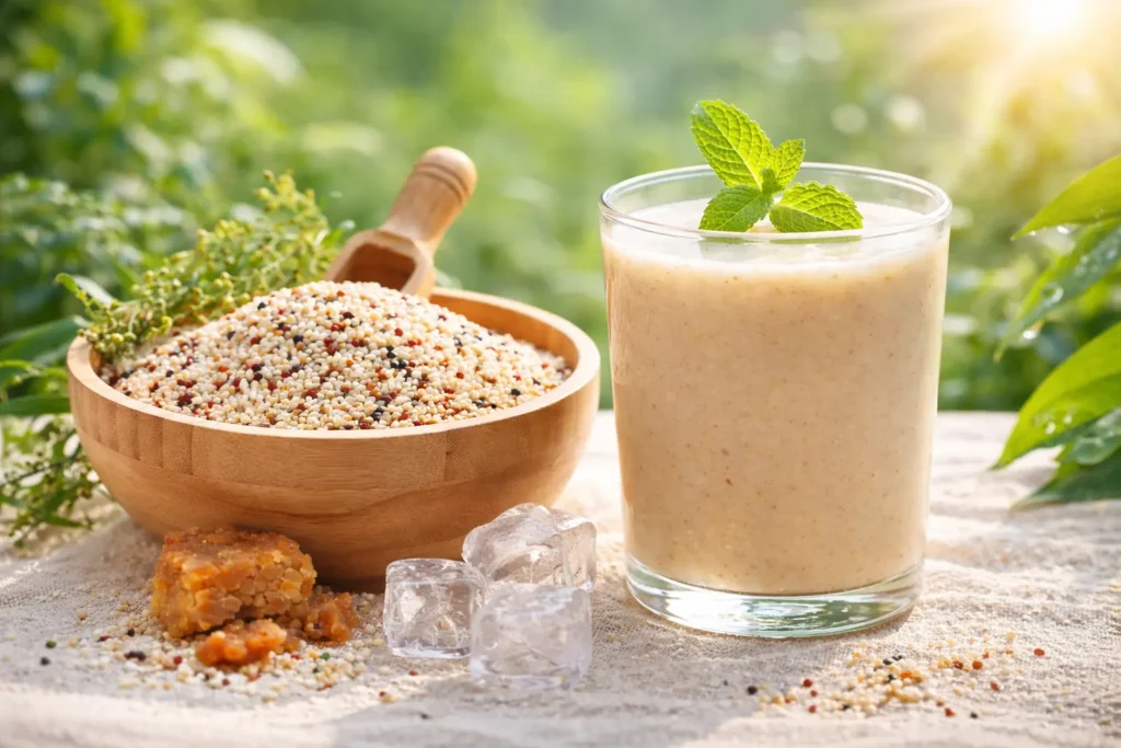 Millet Drink for Summer: A Natural Way to Stay Cool, Hydrated & Energetic