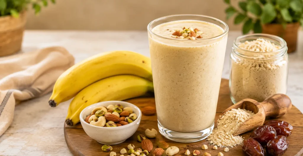 Healthy Banana Energy Shake Recipe